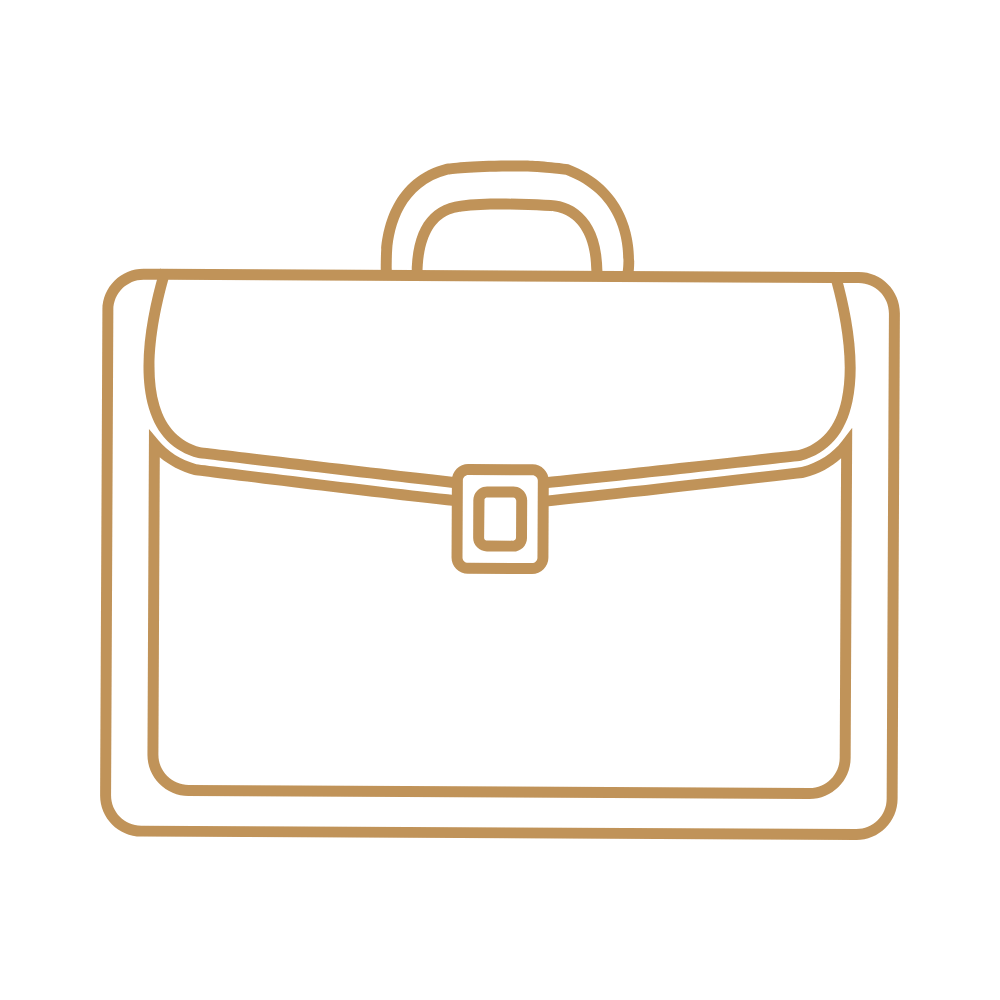 Pictogramme représentant une mallette de travail